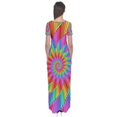 Short Sleeve Maxi Dress 