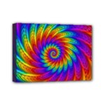 Psychedelic Rainbow Spiral Mini Canvas 7  x 5  (Stretched)