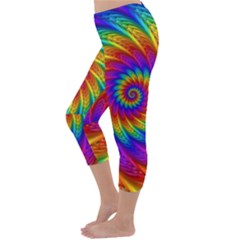 Capri Winter Leggings  Back