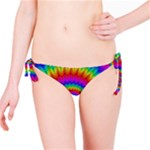 Psychedelic Rainbow Spiral Bikini Bottom