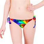 Psychedelic Rainbow Spiral Bikini Bottom