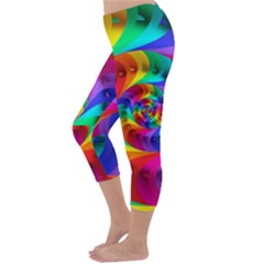 Capri Winter Leggings  Back