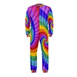 Psychedelic Rainbow Spiral OnePiece Jumpsuit (Kids)