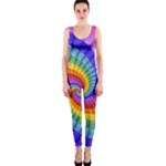 Psychedelic Rainbow Spiral OnePiece Catsuit