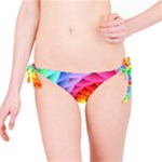 Psychedelic Rainbow Spiral Bikini Bottom