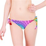 Psychedelic Rainbow Spiral Bikini Bottom