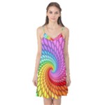 Psychedelic Rainbow Spiral Camis Nightgown 