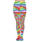 Psychedelic Rainbow Spiral Tights