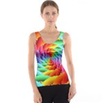 Psychedelic Rainbow Spiral Tank Top