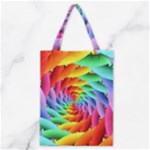 Psychedelic Rainbow Spiral Classic Tote Bag