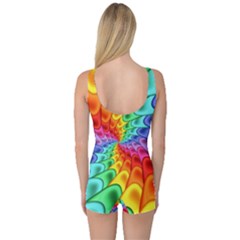 One Piece Boyleg Swimsuit 