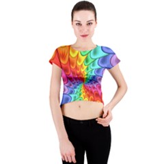 Crew Neck Crop Top 