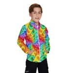 Psychedelic Rainbow Spiral Wind Breaker (Kids)