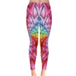 Psychedelic Rainbow Spiral Leggings 