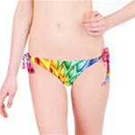 Psychedelic Rainbow Spiral Bikini Bottom