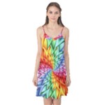 Psychedelic Rainbow Spiral Camis Nightgown 