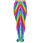 Psychedelic Rainbow Glitter Stripes Tights