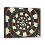 Spiral Dart Board Droste Effect  Canvas 10  x 8  (Stretched)