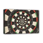 Spiral Dart Board Droste Effect  Deluxe Canvas 18  x 12  (Stretched)