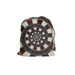 Spiral Dart Board Droste Effect  Drawstring Pouch (Medium)