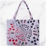 Poker Royal Flush All Suits Droste Spiral Mini Tote Bag