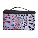 Poker Royal Flush All Suits Droste Spiral Cosmetic Storage Case