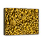 Yellow Zebra Stripes Deluxe Canvas 16  x 12  (Stretched) 