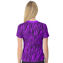 V-Neck Sport Mesh T-Shirt 