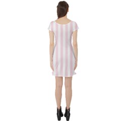 Short Sleeve Skater Dress Back