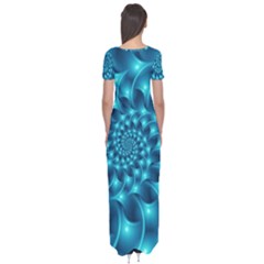 Short Sleeve Maxi Dress 