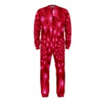 Glossy Rose Pink Spiral Fractal  OnePiece Jumpsuit (Kids)