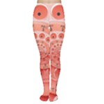 Apircot Orange Vintage Retro Rotary Dial Spiral Droste  Tights