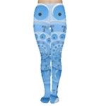 Retro Vintage Blue Rotary Dial Spiral Droste Tights