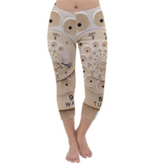 Capri Winter Leggings  Front