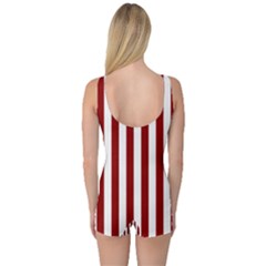 One Piece Boyleg Swimsuit 