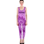 Silky Pink Spiral Fractal  OnePiece Catsuit