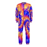 Colorful Psychedelic Spiral Fractal OnePiece Jumpsuit (Kids)