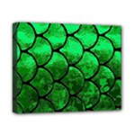 Fish Scales Canvas 10  x 8  (Stretched)