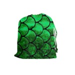 Fish Scales Drawstring Pouch (Large)