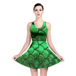 Fish Scales Reversible Skater Dress