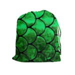 Fish Scales Drawstring Pouch (XL)