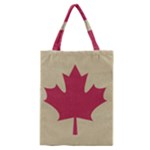 grunge canadian flag  Classic Tote Bag