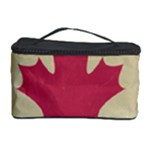 grunge canadian flag  Cosmetic Storage Case