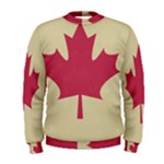 grunge canadian flag  Men s Sweatshirt