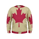 grunge canadian flag  Kids  Sweatshirt