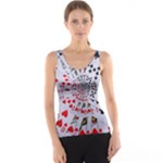 Poker Royal Flush All Suits Droste Spiral Tank Top