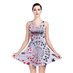 Poker Royal Flush All Suits Droste Spiral Reversible Skater Dress