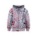 Poker Royal Flush All Suits Droste Spiral Kids  Zipper Hoodie