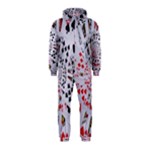 Poker Royal Flush All Suits Droste Spiral Hooded Jumpsuit (Kids)