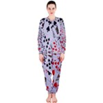 Poker Royal Flush All Suits Droste Spiral OnePiece Jumpsuit (Ladies)